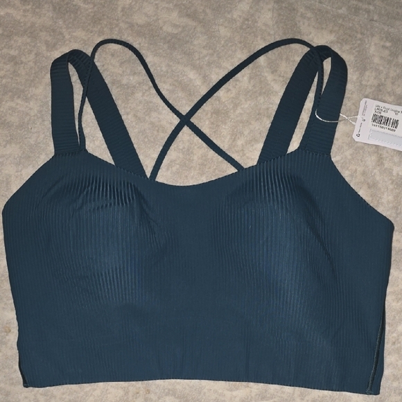 LULULEMON Like A Cloud Longline Ribbed D/DD COLOR CODE INCB SIZE 10 NWT - Picture 4 of 5